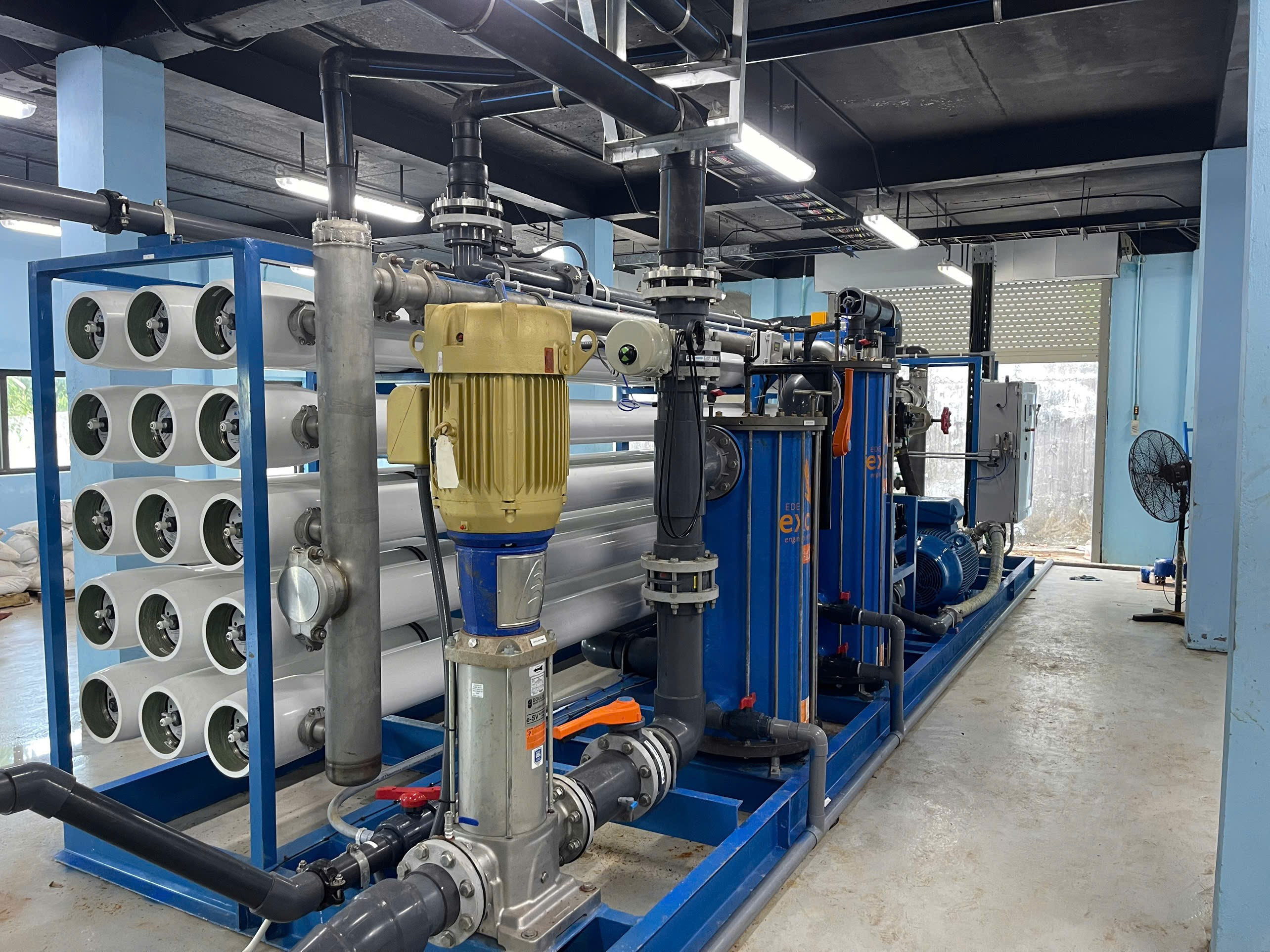 Hệ thống lọc nước biển SWRO 1500M3/ ngày đêm