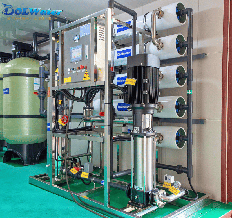 Lắp đặt hệ thống nước uống tại vòi 6m3/ giờ cho khu đô thị cao cấp.