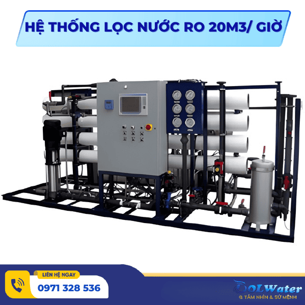 Hệ thống lọc nước RO 20m3/ giờ