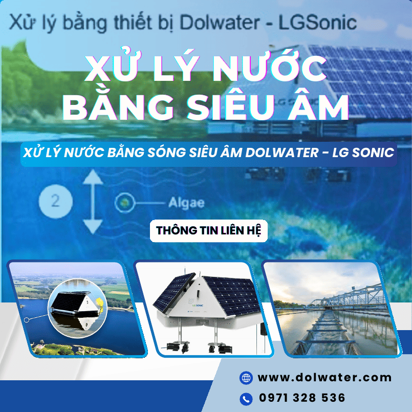 XỬ LÝ NƯỚC BẰNG SIÊU ÂM