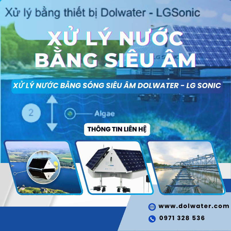 XỬ LÝ NƯỚC BẰNG SIÊU ÂM