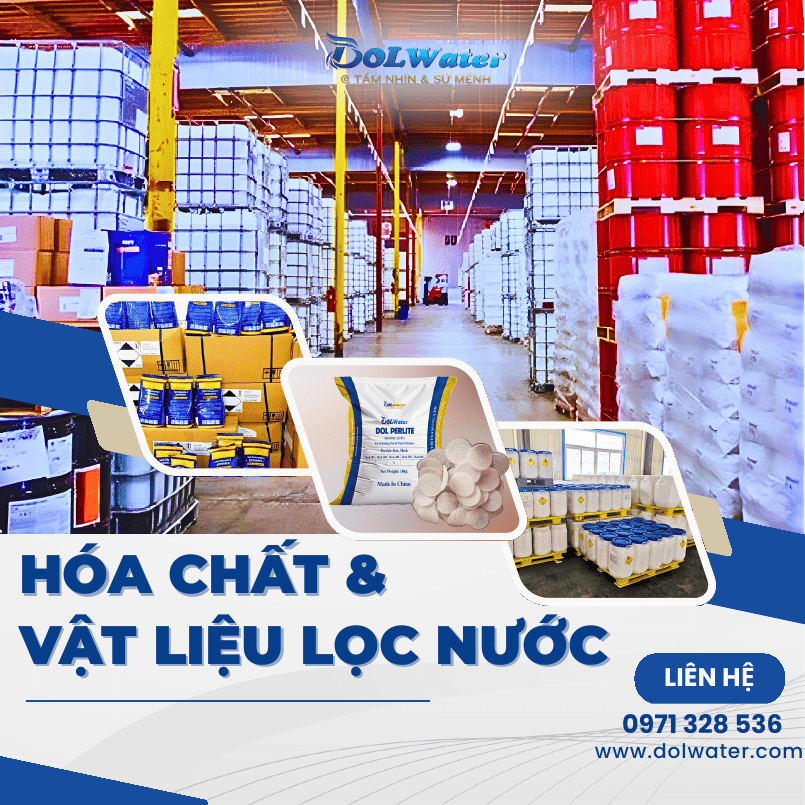 HÓA CHẤT & VẬT LIỆU LỌC NƯỚC