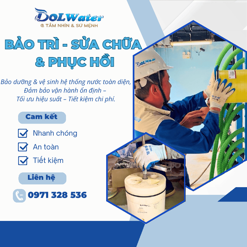 BẢO TRÌ, SỬA CHỮA, PHỤC HỒI